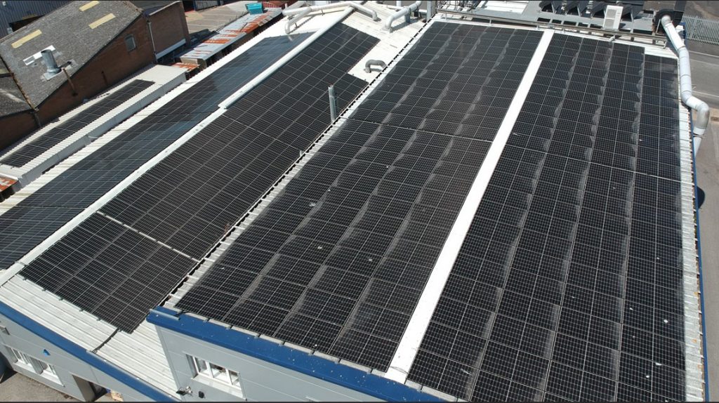 Solar Panels at TPG